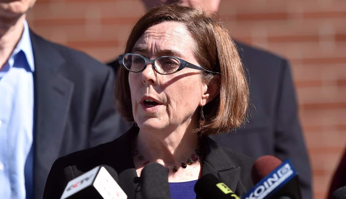 Gov. Kate Brown speaks about illegal immigrants
